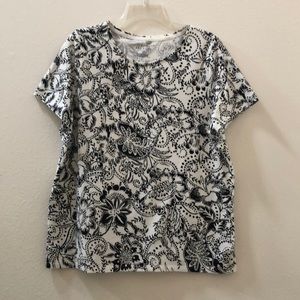 Talbots cotton tee